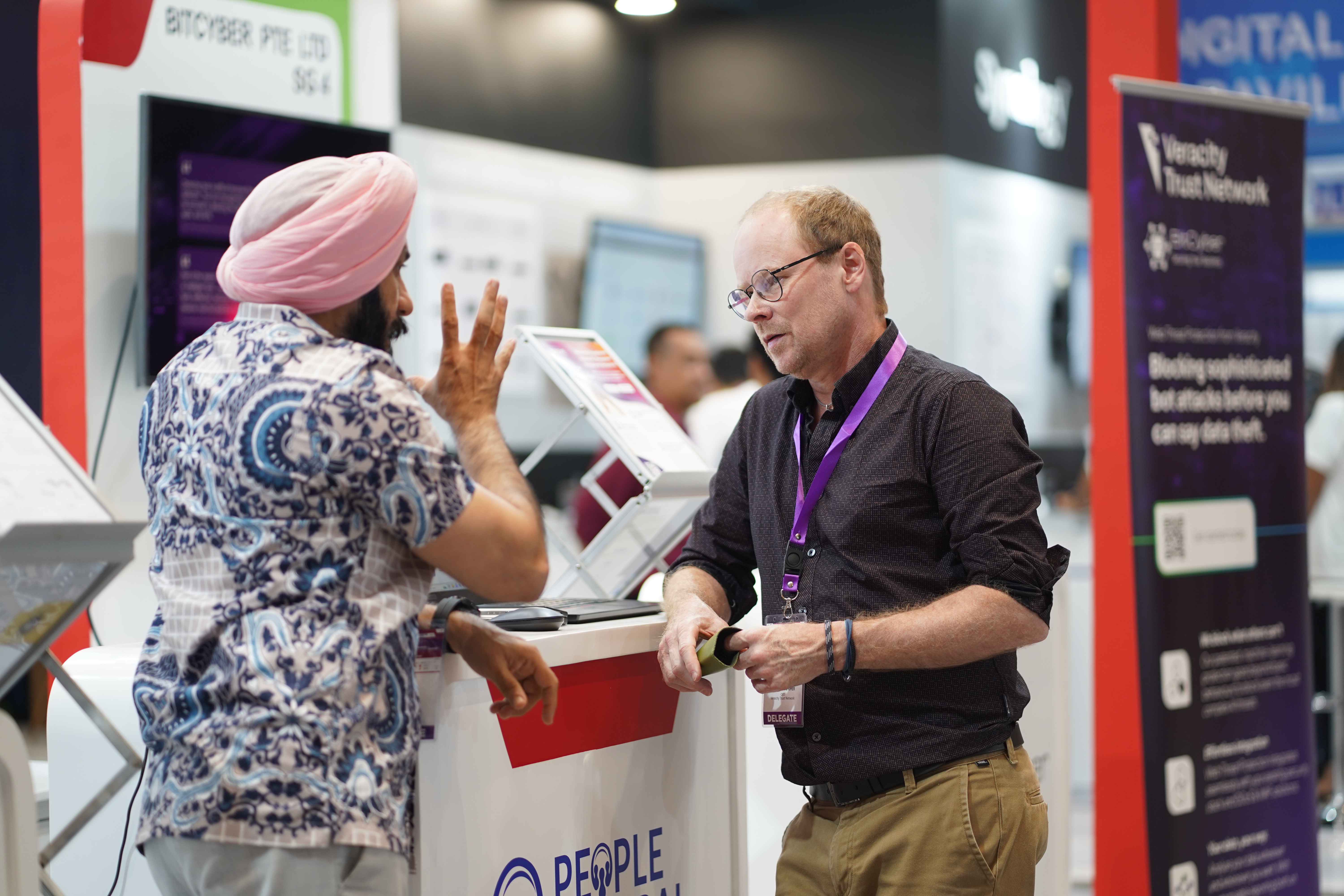 Exhibitor interaction