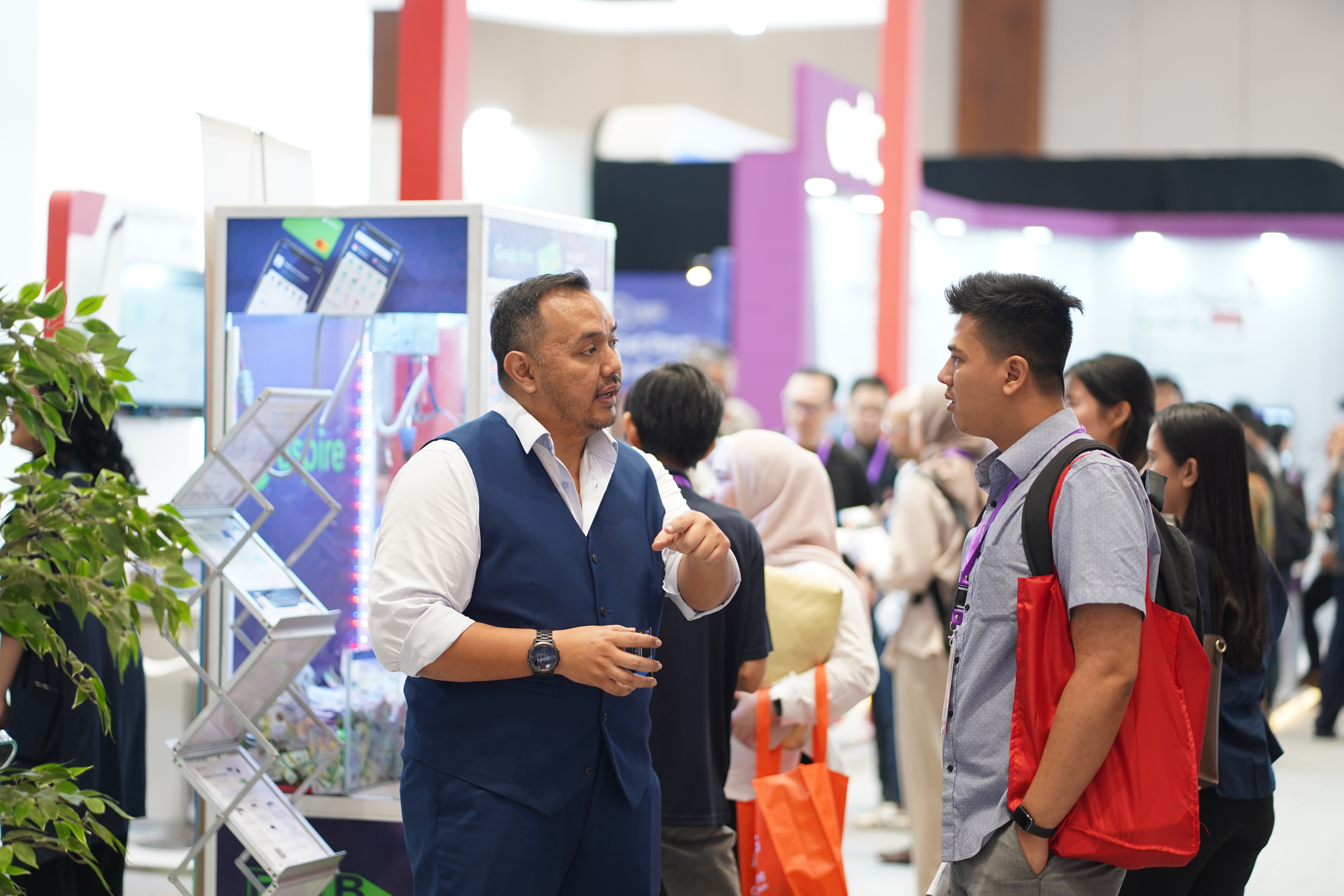 Exhibitor booth